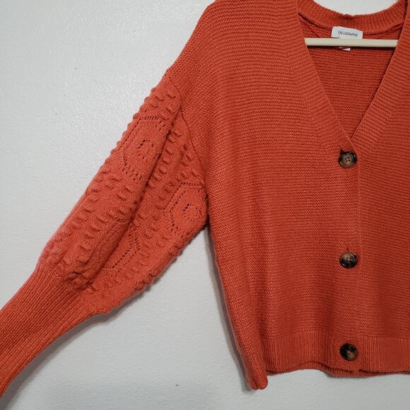 Calligraphie Cardigan Sweater - Picture 3 of 9